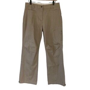 Woolrich Straight Leg Khakis High Rise Hiking Pants 3XDry Stretchy Mesh Cotton